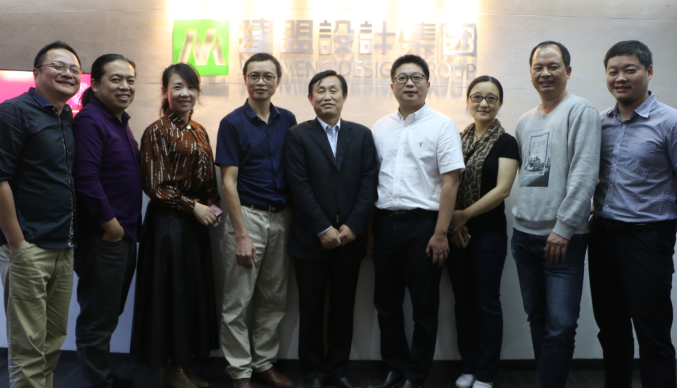 华侨大学黄安民教师一行莅临AG一飞冲天考察指导